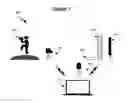 Fig. 02 - Athletic performance by tracking objects hit or thrown at an electronic display
