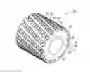 Fig. 01 - CARBIDE INSERT MECHANICAL CLAMP FEED ROLLER