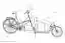 Fig. 01 - Bicycle conversion kit and cargo bicycle apparatus