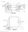 Fig. 23 - Display with reflective spatial light modulator and a film-based lightguide frontlight folded behind the modulator to receive light from a light source positioned on an electrical display connector