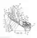 Fig. 09 - Corn harvester with tall corn attachment and auger and associated methods