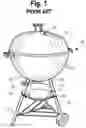Fig. 02 - Ash catcher and support clip for grills