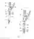 Fig. 02 - Instrument for locking and unlocking a head of a bone anchor in a polyaxial bone anchoring device