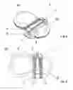 Fig. 06 - Intervertebral prosthesis or disk prosthesis