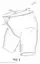 Fig. 08 - Absorbent article with selectively positioned waist containment member