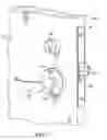 Fig. 02 - Door latch with delayed return mechanism