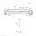 Fig. 06 - Floating, non-contact seal with at least three beams