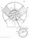 Fig. 01 - Rotary device having a circular guide ring