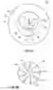 Fig. 13 - Rotary device having a circular guide ring
