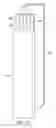 Fig. 06 - Capacitance liquid level sensor