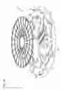 Fig. 09 - Tubing for equalizing lengths of fiber optic ribbons of a ribbon stack in distribution frames/cabinets/trays