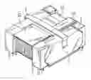 Fig. 01 - Resonant high current density transformer with improved structure