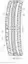 Fig. 07 - Broadband stacked multi-spiral antenna array integrated into an aircraft structural element