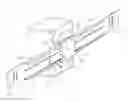Fig. 01 - Mounting clip for electrical or communication device