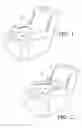 Fig. 02 - Chair back with adjustable lumbar support