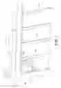 Fig. 02 - Lock for securing front rail to wire shelving