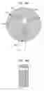 Fig. 16 - Rotating separator, irrigator microcatheter for thrombectomy