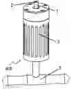 Fig. 01 - Wire stretcher for Kirschner wire passing through wire retainers