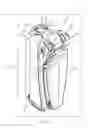 Fig. 02 - Pump clip for a fluid infusion device