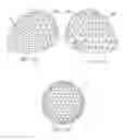 Fig. 13 - Dimple patterns for golf balls