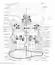 Fig. 01 - Multi-headed, multi-abdomen, multi-armed apparatus for use with a slip and counter fight simulation / workout machine or stand alone device for fight simulation