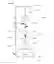 Fig. 32 - Multi-headed, multi-abdomen, multi-armed apparatus for use with a slip and counter fight simulation / workout machine or stand alone device for fight simulation