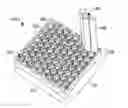 Fig. 01 - Pixel art crayon and marker photo array assembly and kit