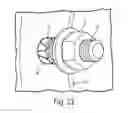 Fig. 22 - Wheel centering sleeve