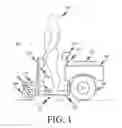 Fig. 02 - Foot controlled stand up zero turn radius utility vehicle