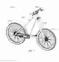 Fig. 02 - PEDAL DRIVEN STANDING STYPE BICYCLE