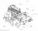Fig. 01 - Engine driven air compressor system for a mobile aviation support cart