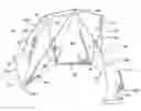 Fig. 01 - APPARATUS FOR HUNTING BLIND WITH ENLARGED ACCESS AND FORCE GENERATING STRUCTURE