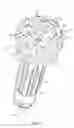 Fig. 02 - Drill bit for improved transport of cuttings