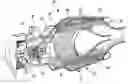 Fig. 01 - Gas turbine engine exhaust system