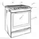 Fig. 01 - Appliance with electronically-controlled gas flow to burners
