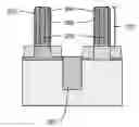 Fig. 01 - Fabrication of fin field effect transistors for complementary metal oxide semiconductor devices including separate n-type and p-type source/drains using a single spacer deposition