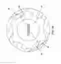 Fig. 35 - GAUGE WHEEL AND UNIVERSAL SCRAPER FOR USE WITH A CONVENTIONAL ROW PLANTER ASSEMBLY