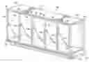 Fig. 01 - Refrigerated display cases with thermal-block doorframes