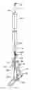 Fig. 01 - Deployment instrument for closure device for percutaneously sealing punctures