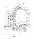 Fig. 02 - Fluid mixing system with flexible drive line and foldable impeller
