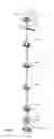 Fig. 09 - Fluid mixing system with flexible drive line and foldable impeller