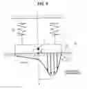Fig. 10 - Coupling mechanism, substrate polishing apparatus, method of determining position of rotational center of coupling mechanism, program of determining position of rotational center of coupling mechanism, method of determining maximum pressing load of rotating body, and program of determining maximum pressing load of rotating body