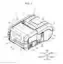Fig. 02 - Printing device provided with abutting part for suppressing cover from opening due to impact from fall