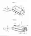Fig. 07 - Printing device provided with abutting part for suppressing cover from opening due to impact from fall