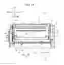 Fig. 11 - Printing device provided with abutting part for suppressing cover from opening due to impact from fall