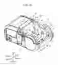 Fig. 14 - Printing device provided with abutting part for suppressing cover from opening due to impact from fall