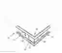 Fig. 01 - Trim strip system for use with underhung ceiling panels