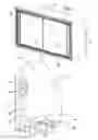 Fig. 02 - Cabinet with snap-in frame