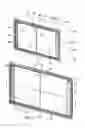 Fig. 02 - Sliding closure for cabinets