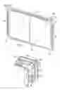 Fig. 03 - Frame with strengthened corners
